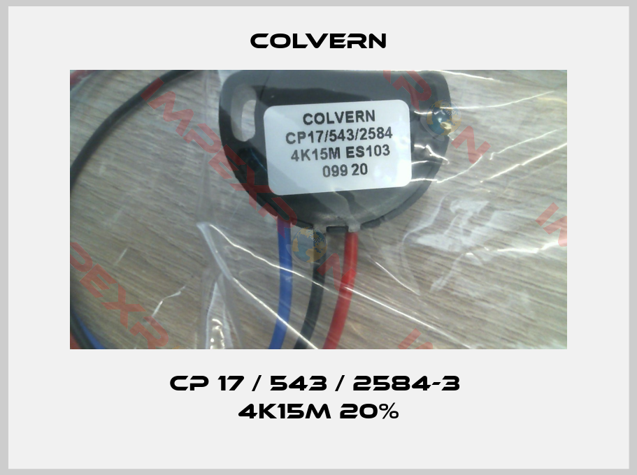 Colvern-CP 17 / 543 / 2584-3  4K15M 20%