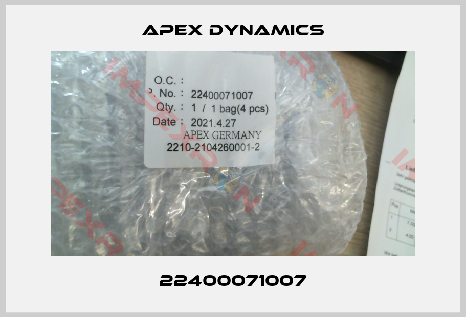 Apex Dynamics-22400071007