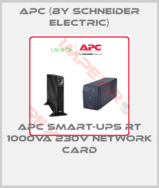 APC (by Schneider Electric)-APC Smart-Ups Rt 1000Va 230V Network Card