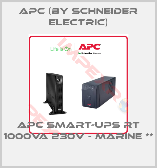 APC (by Schneider Electric)-APC Smart-UPS RT 1000VA 230V - Marine **