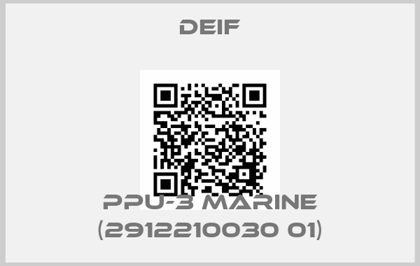 Deif-PPU-3 Marine (2912210030 01)