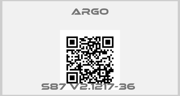Argo-S87 V2.1217-36 