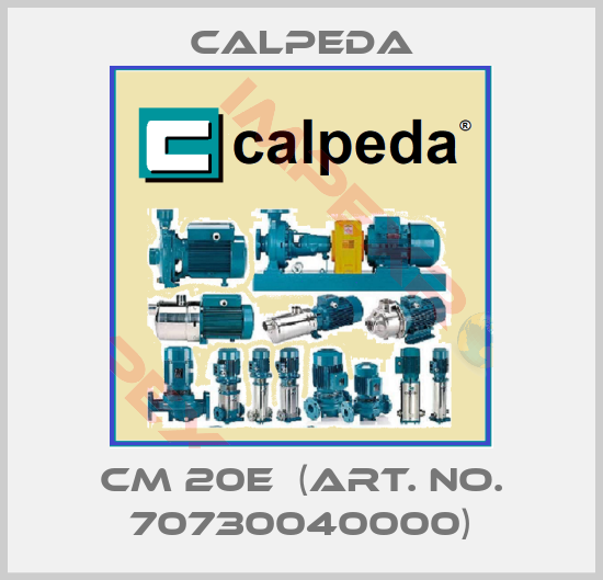 Calpeda-CM 20E  (Art. No. 70730040000)