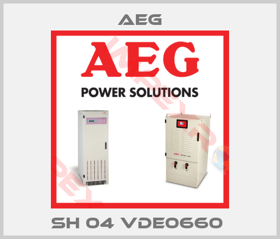 AEG-SH 04 VDE0660 