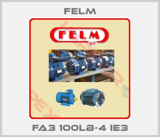 Felm-FA3 100LB-4 IE3