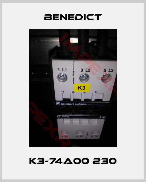Benedict-K3-74A00 230