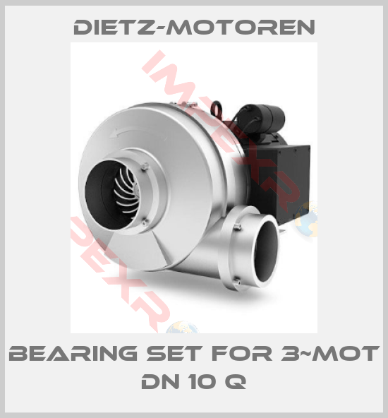 Dietz-Motoren-bearing set for 3~MOT DN 10 Q