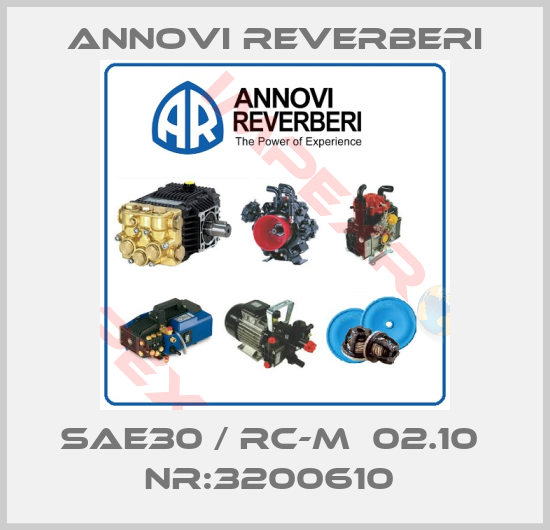 Annovi Reverberi-SAE30 / RC-M  02.10  NR:3200610 