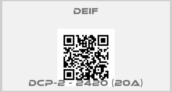 Deif-DCP-2 - 2420 (20A)