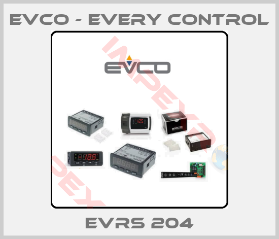 EVCO - Every Control-EVRS 204