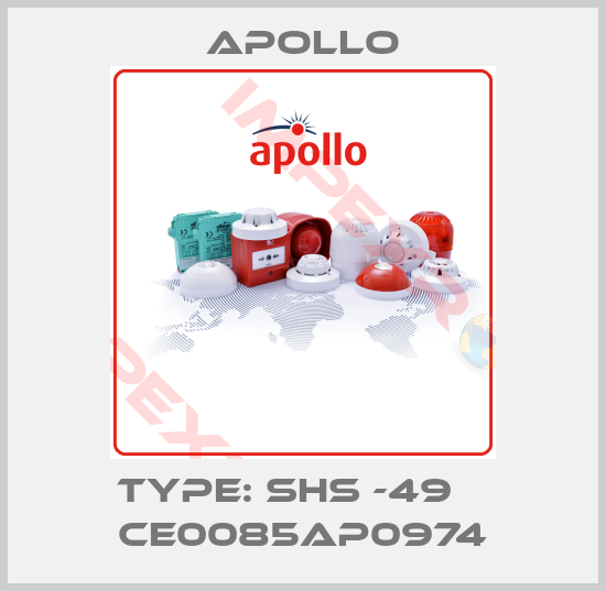 Apollo-   Type: SHS -49    Ce0085ap0974