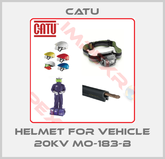 Catu-Helmet for vehicle 20kV MO-183-B
