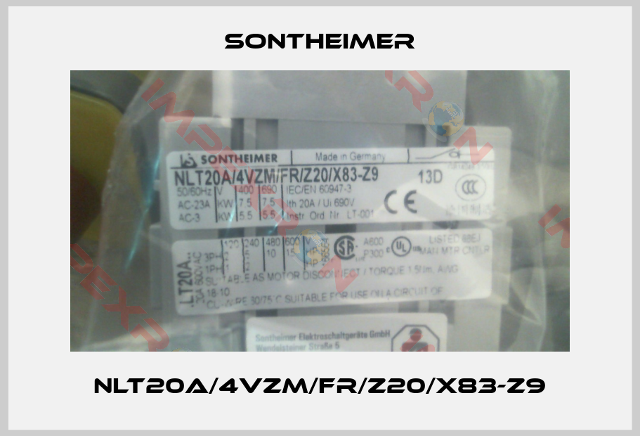 Sontheimer-NLT20A/4VZM/FR/Z20/X83-Z9