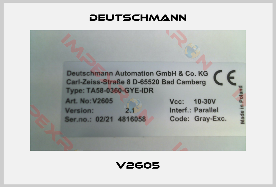 Deutschmann-V2605