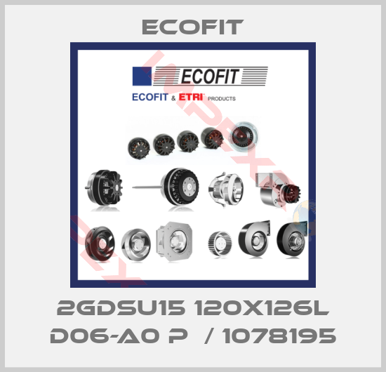 Ecofit-2GDSu15 120x126L D06-A0 p  / 1078195