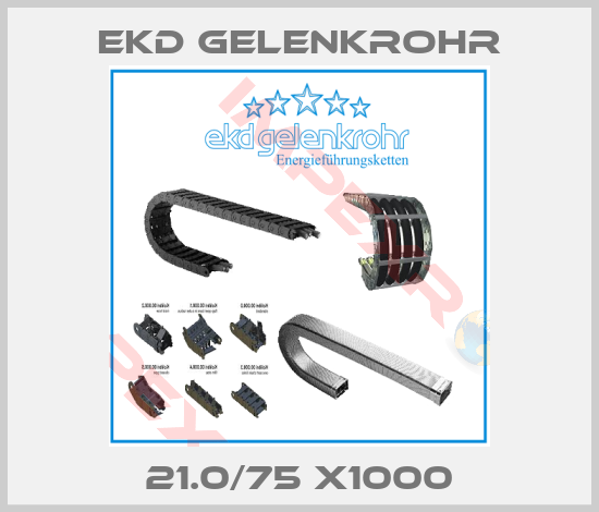 Ekd Gelenkrohr-21.0/75 x1000
