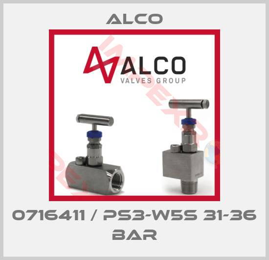 Alco-0716411 / PS3-W5S 31-36 bar