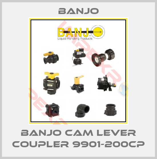 Banjo-BANJO CAM LEVER COUPLER 9901-200CP