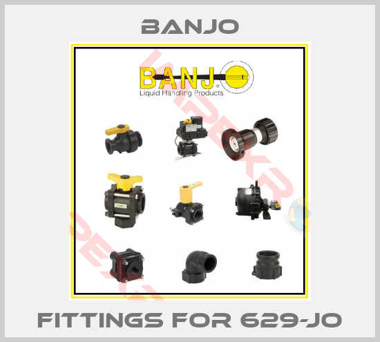 Banjo-fittings for 629-JO