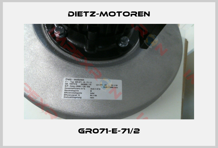 Dietz-Motoren-GR071-E-71/2