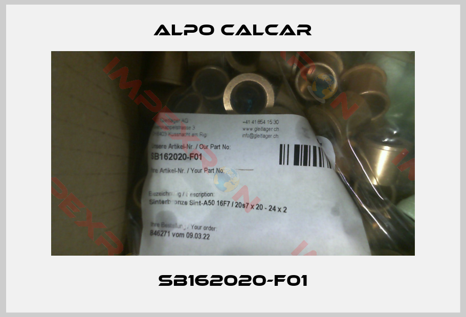 Alpo Calcar-SB162020-F01