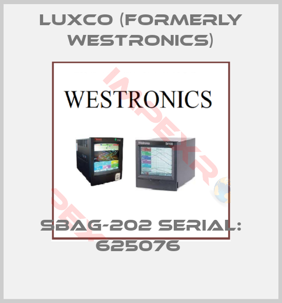 Luxco (formerly Westronics)-SBAG-202 SERIAL: 625076 