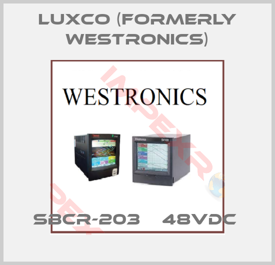 Luxco (formerly Westronics)-SBCR-203    48VDC 