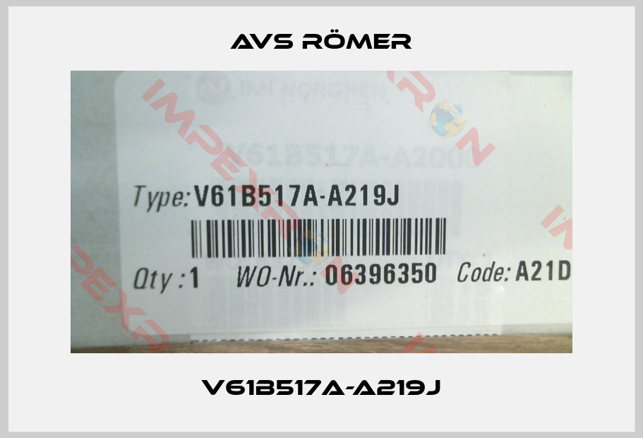 Avs Römer-V61B517A-A219J