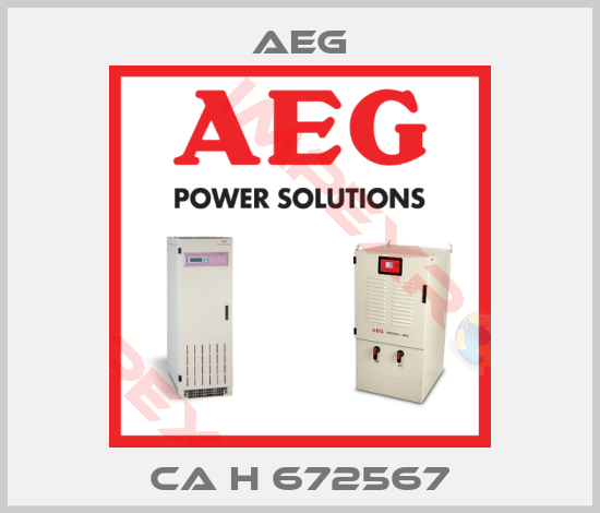 AEG-CA H 672567