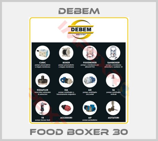 Debem-FOOD BOXER 30