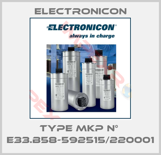 Electronicon-type MKP n°  E33.B58-592515/220001