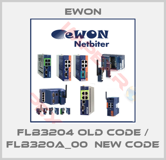 Ewon-FLB3204 old code / FLB320A_00  new code