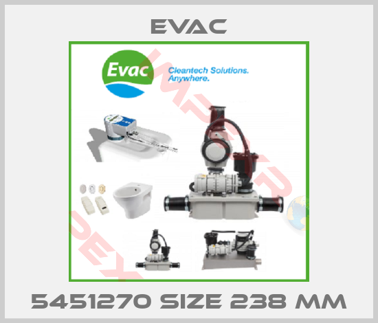 Evac-5451270 Size 238 mm