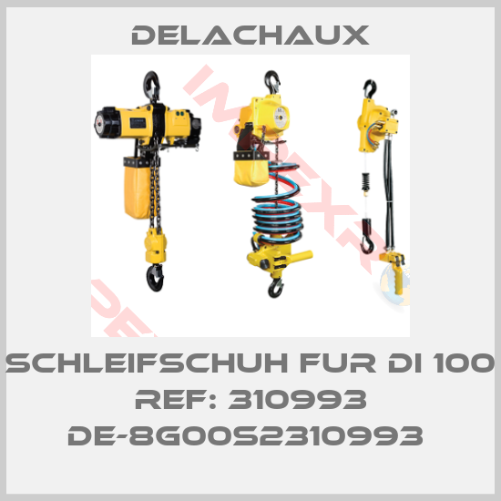 Delachaux-SCHLEIFSCHUH FUR DI 100 REF: 310993 DE-8G00S2310993 
