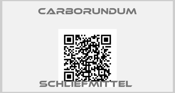 Carborundum-SCHLIEFMITTEL 