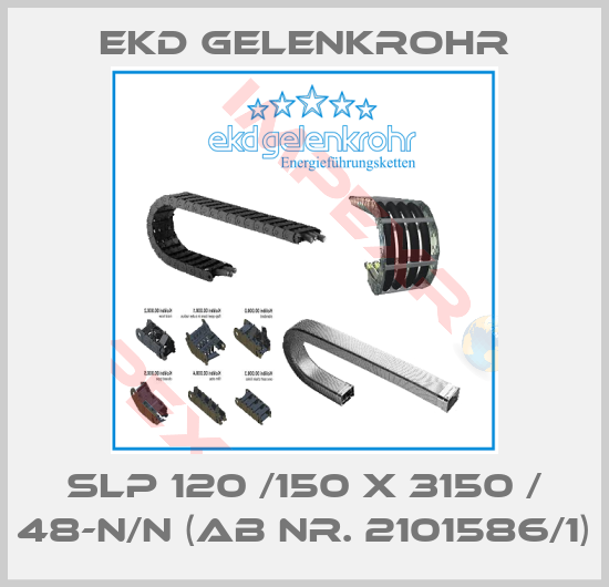 Ekd Gelenkrohr-SLP 120 /150 x 3150 / 48-N/N (AB Nr. 2101586/1)