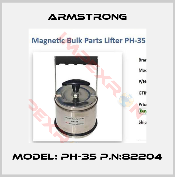 Armstrong-MODEL: PH-35 P.N:82204