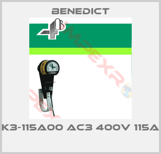 Benedict-K3-115A00 AC3 400V 115A 