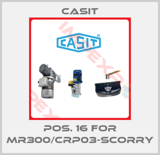 CASIT-Pos. 16 for MR300/CRP03-Scorry