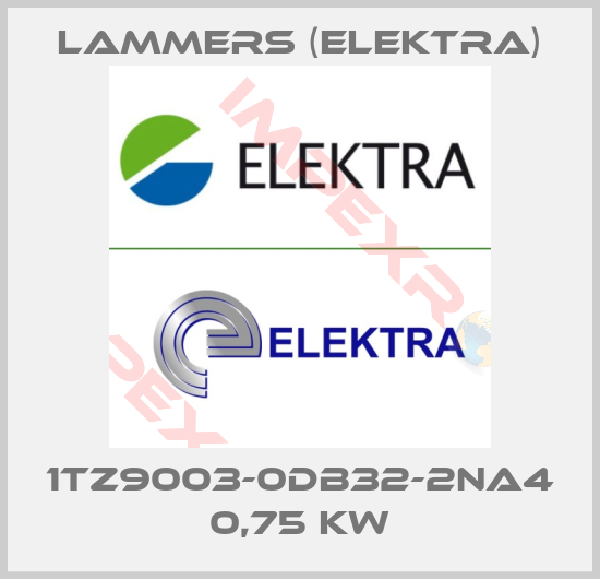 Lammers (Elektra)-1TZ9003-0DB32-2NA4 0,75 kW
