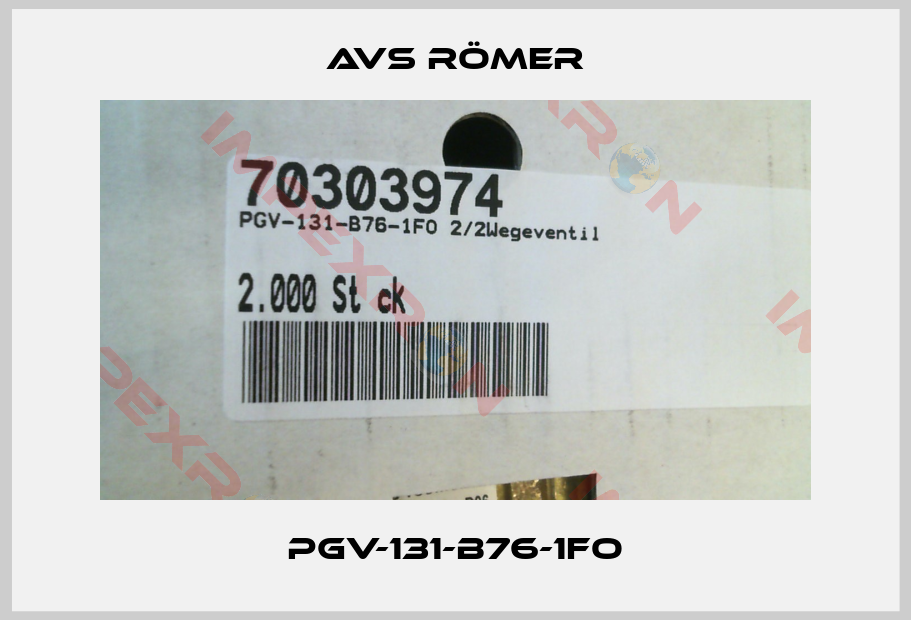 Avs Römer-PGV-131-B76-1FO