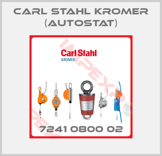 Carl Stahl Kromer (AUTOSTAT)-7241 0800 02