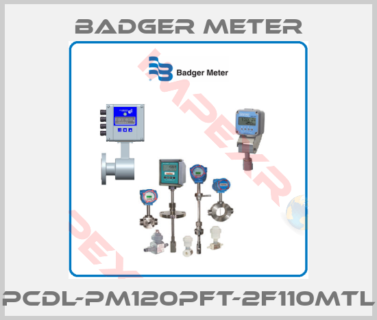 Badger Meter-PCDL-PM120PFT-2F110MTL