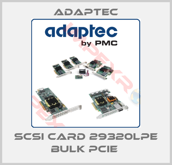 Adaptec-SCSI CARD 29320LPE BULK PCIE 
