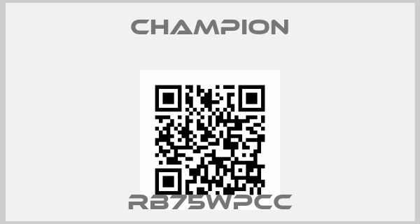 Champion-RB75WPCC