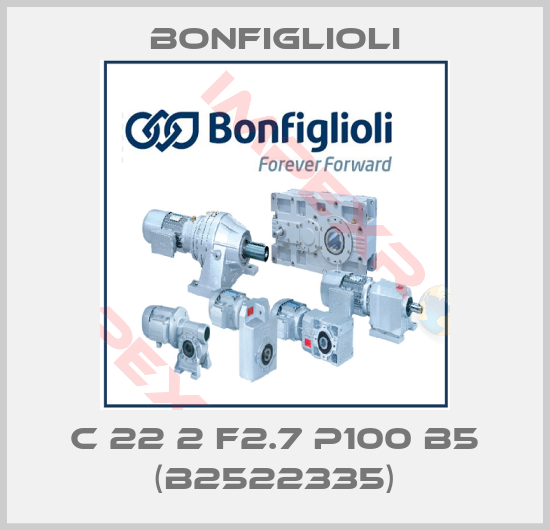 Bonfiglioli-C 22 2 F2.7 P100 B5 (B2522335)