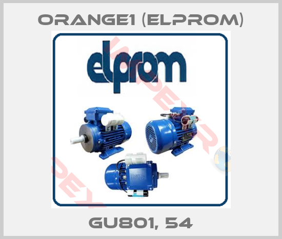 ORANGE1 (Elprom)-GU801, 54