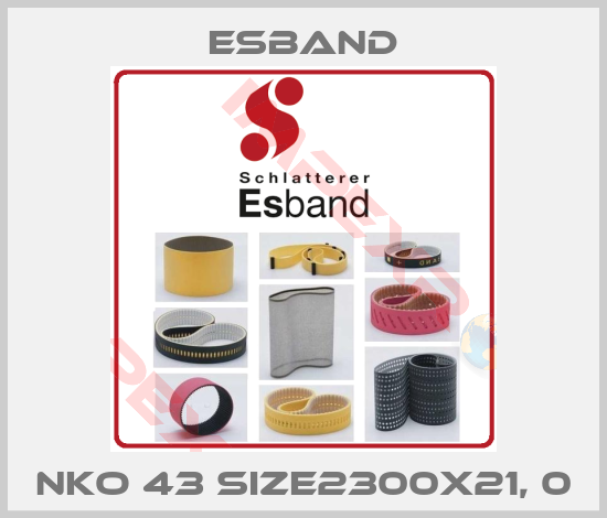 Esband-NKO 43 Size2300x21, 0