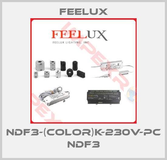 Feelux-NDF3-(Color)K-230V-PC NDF3