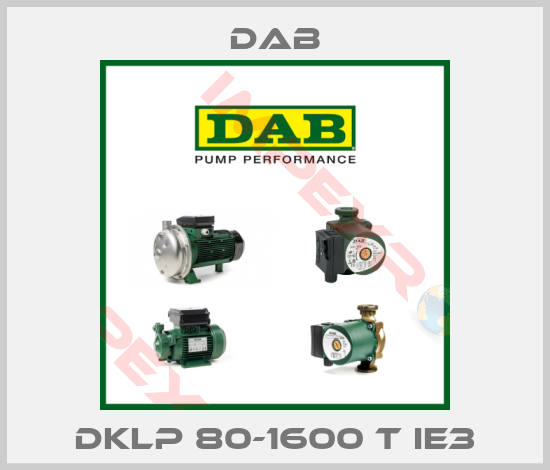 DAB-DKLP 80-1600 T IE3